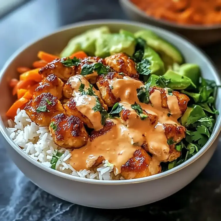 Bang Bang Hähnchen Schüssel: Das perfekte Abendessen