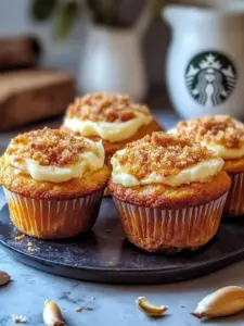 Beste Starbucks Kürbis-Frischkäse-Muffins für dein Herbstglück