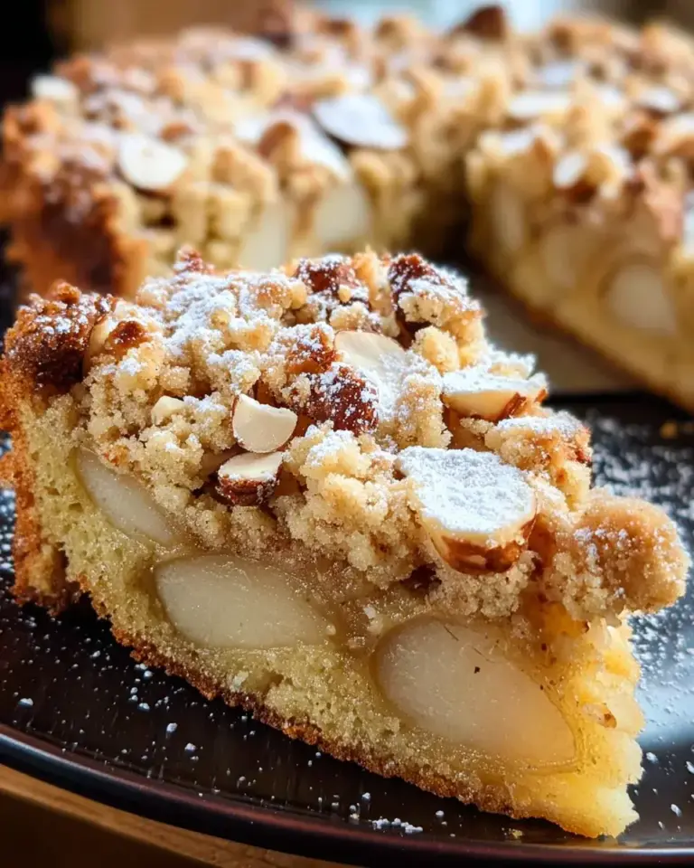 Birnenkuchen mit Streusel Rezept