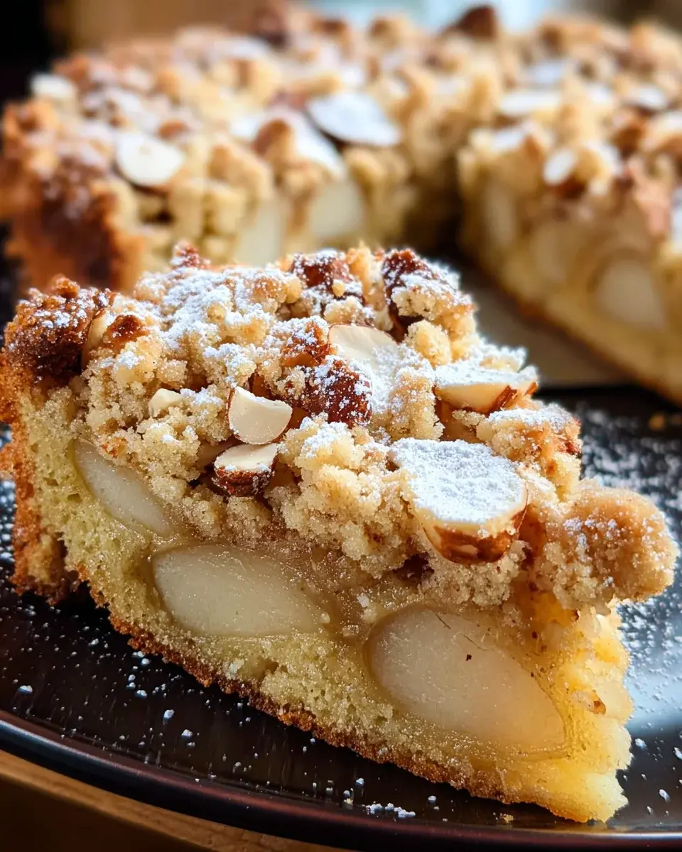 Birnenkuchen mit Streusel Rezept