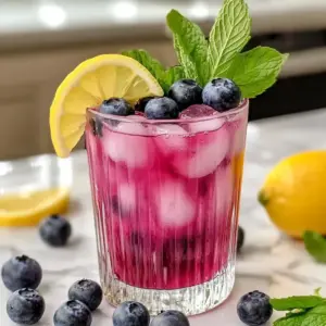 Erfrischender Blaubeer-Mocktail – Einfache leckere Erfrischung