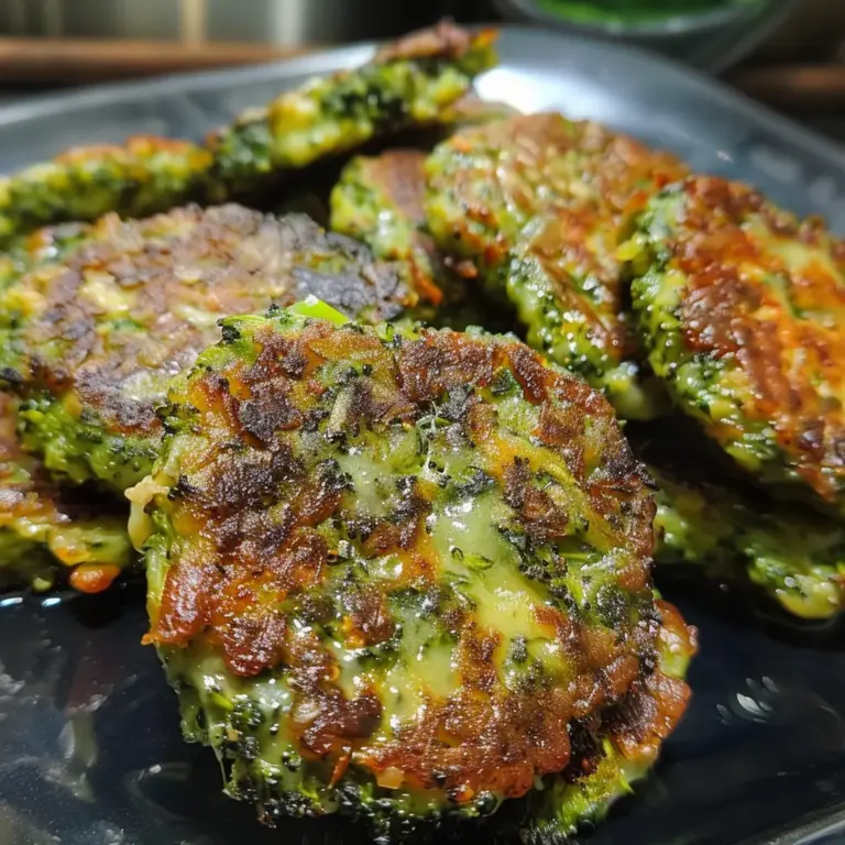 Broccoli Cheese Patties