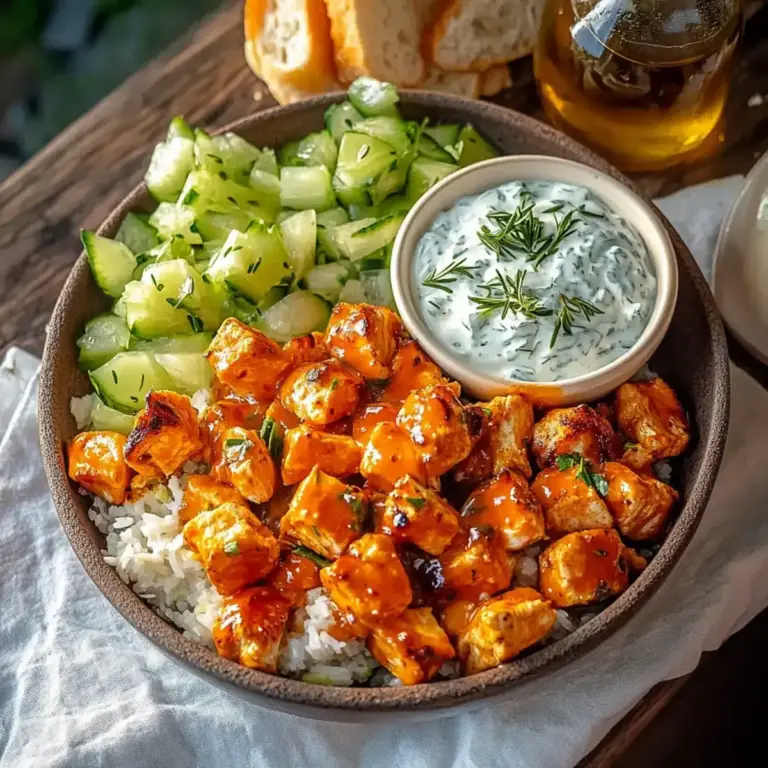 Buffalo Chicken Bowls Quick and Easy Recipe