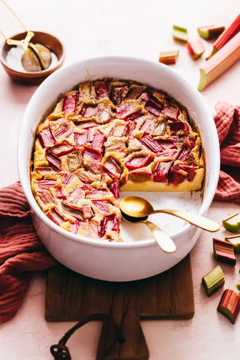 Clafoutis Rhubarbe