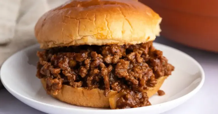 ❤️ These Homemade Sloppy Joes are OMG Delicious!