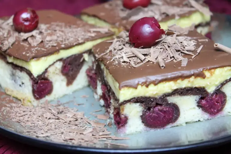Donauwellen | ohne Buttercreme und langes Rühren