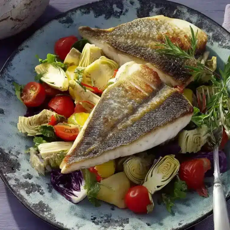Doradenfilets mit Artischockensalat – Muma’s Kitchen