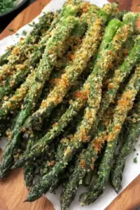 Easy Air Fryer Parmesan Asparagus