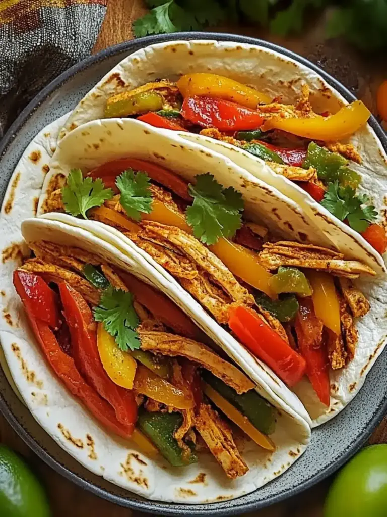 Einfache Crockpot-Hühnchen-Fajitas: Guilt-Free Genuss für alle