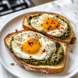 Einfache Pesto-Eier
