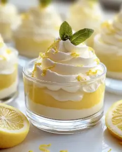 Einfaches Zitronenmousse-Rezept