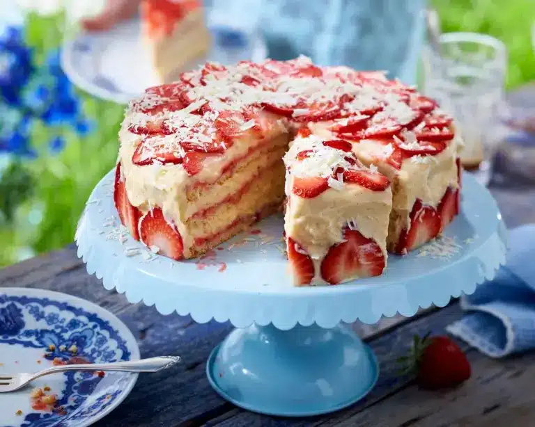 Erdbeer Creme Torte