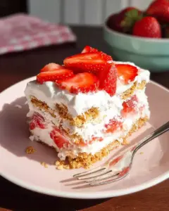Erdbeer-Eiscremetorte