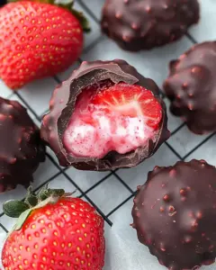 Foodtrend Erdbeer Joghurt Bites