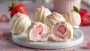 Erdbeer-Magie vom Feinsten: DIY-Pralinen, die verzaubern