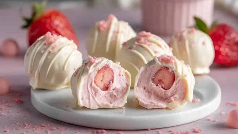 Erdbeer-Magie vom Feinsten: DIY-Pralinen, die verzaubern