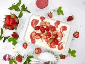Erdbeer Tiramisu Dessert (ohne Ei) | Food-Blog Schweiz | foodwerk.ch