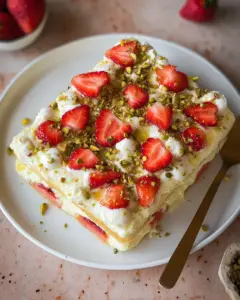 Das beste cremige Erdbeer-Tiramisu – lecker ohne Frisch-Ei