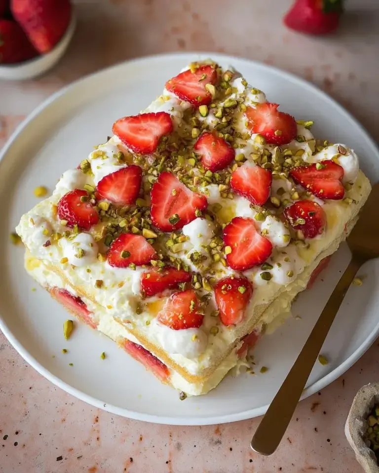 Das beste cremige Erdbeer-Tiramisu – lecker ohne Frisch-Ei