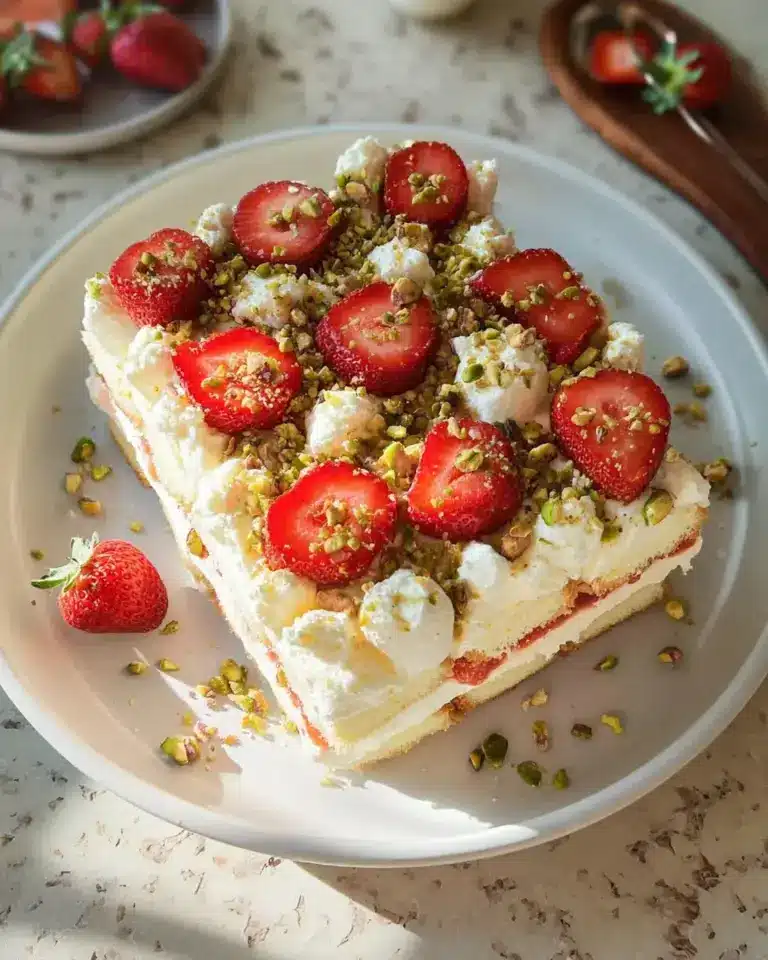 Das beste cremige Erdbeer-Tiramisu – lecker ohne Frisch-Ei