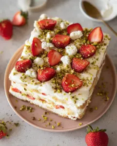Das beste cremige Erdbeer-Tiramisu – lecker ohne Frisch-Ei
