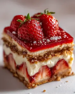 Erdbeerlasagne Rezept
