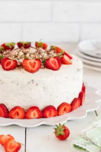 Erdbeertorte mit Gelatine