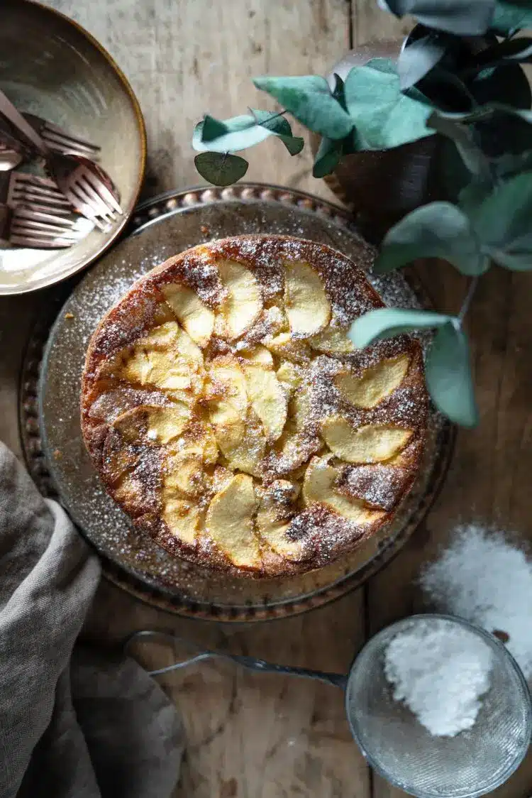 Rezept Französischer Apfelkuchen – Gateaux invisible aux pommes