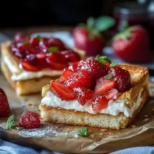 Frittierte Erdbeer-Käsekuchen-Sandwiches: Ein Unglaubliches Ultimatives Rezept – Feierabend Kochen