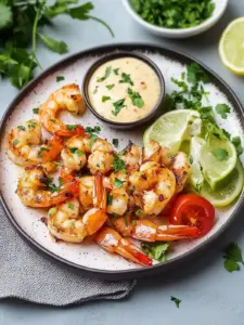 Garnelen aus dem Airfryer: Knusprig-leckeres Genussrezept