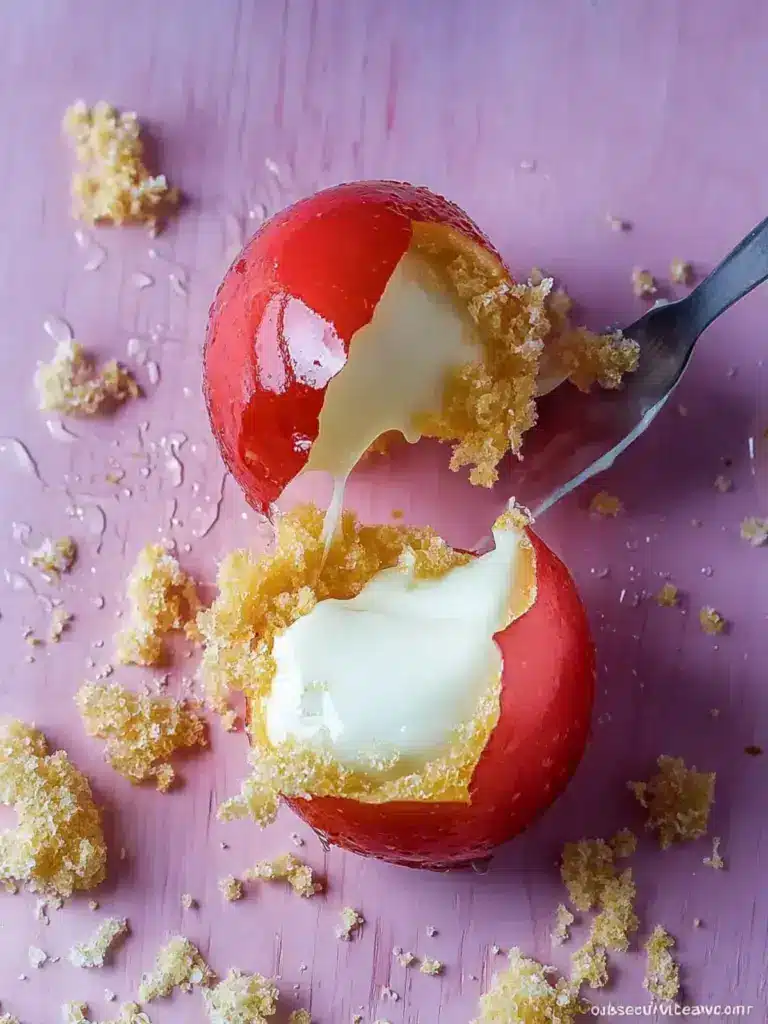 Gebackenes Babybel: Knuspriger Spaß aus der Heißluftfritteuse