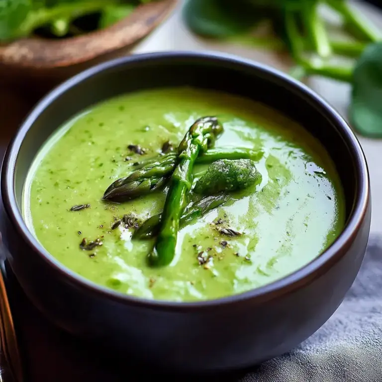 Grüne Spargelsuppe Rezept