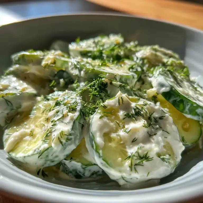 Cremiger Gurkensalat mit Dill – LNNRW