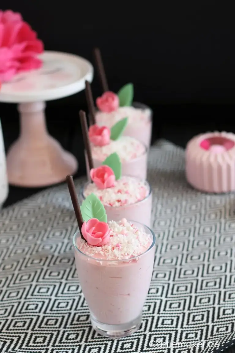 Schnelles Himbeer-Joghurtmousse im Glas &laquo; Castlemaker Foodblog & Lifestyle Magazin
