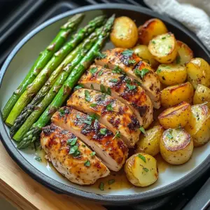 Saftige Hähnchenbrust mit Spargel und Kartoffeln – Irresistible Ofengericht für den Frühling