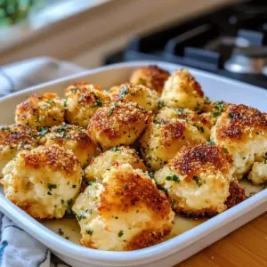 Hüttenkäse Parmesan Hühnchen Bissen – Ein einfaches, proteinreiches Rezept