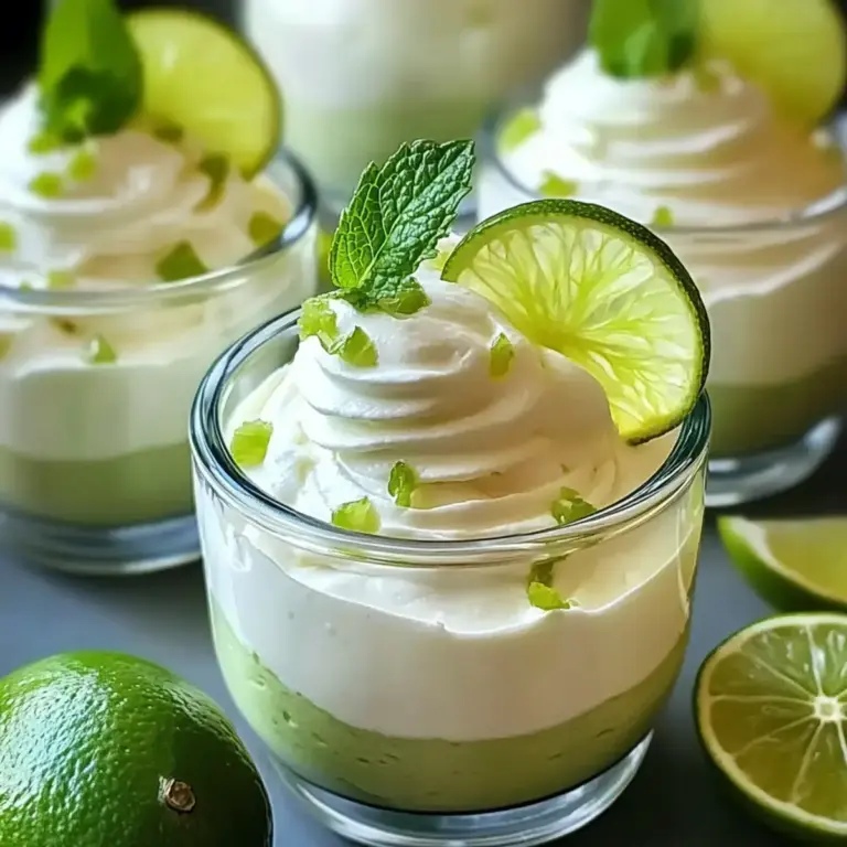 Einfache Joghurt Limetten Mousse – Ein köstliches Sommerdessert