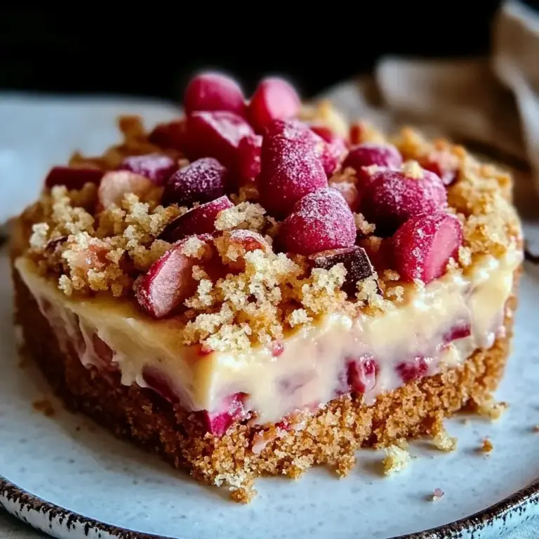 Kaffee-Rhabarber-Kuchen mit Sauerrahm: Ein Unglaublich Ultimatives Rezept mit 7 Schritten – Herzhafte Küche