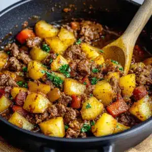 Kartoffelpfanne mit Hackfleisch: Ein Unglaubliches Ultimatives Rezept für 4 Personen – Feierabend Kochen