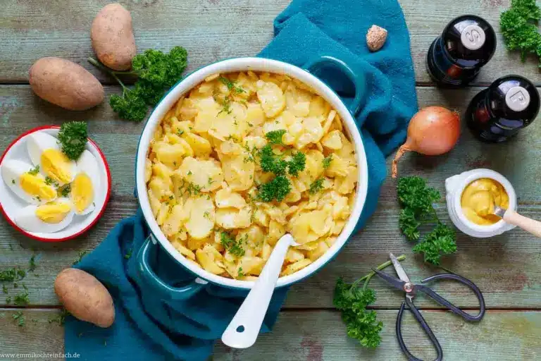 Kartoffelsalat mit Brühe – Omas Klassiker