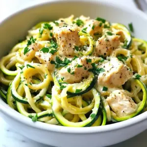 Einfache Keto Chicken Alfredo Zoodles Rezept Genuss – Recipe Website