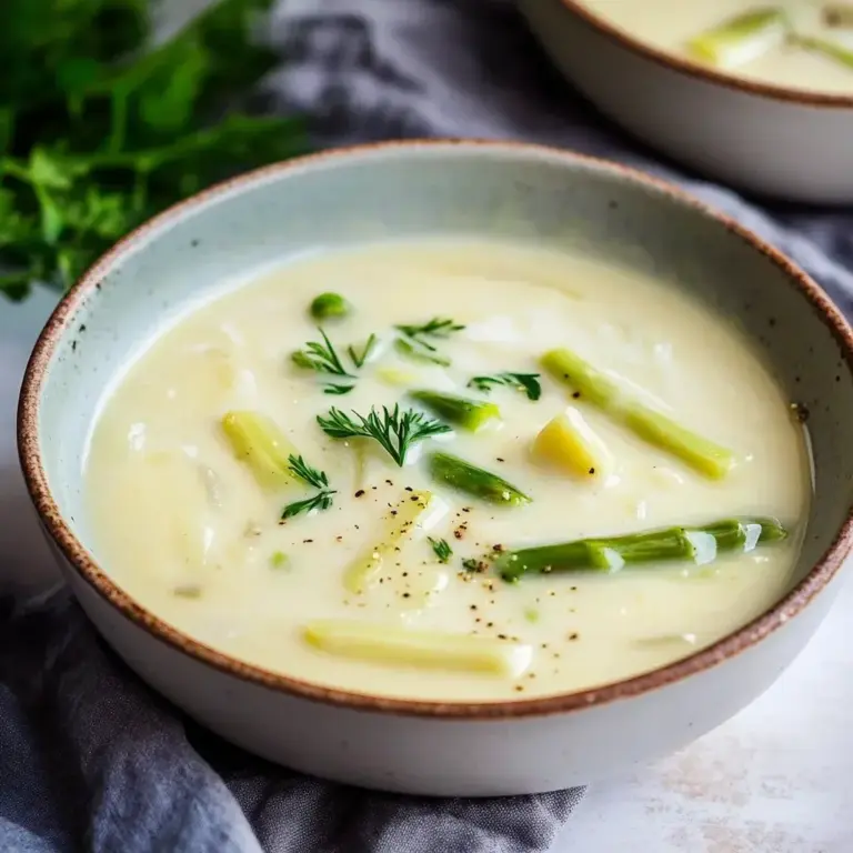 Klassische Spargelcremesuppe Rezept