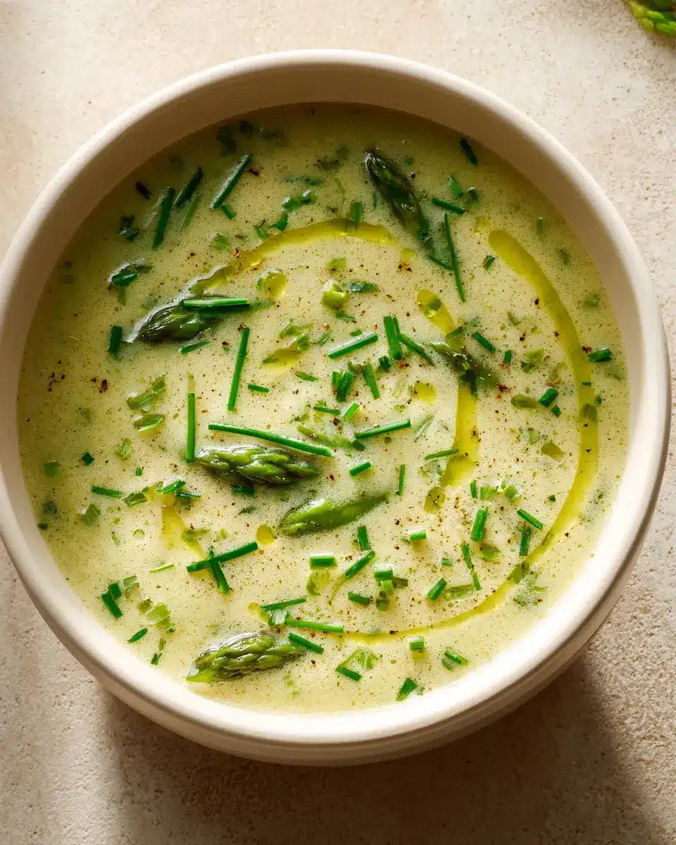 Klassische Spargelcremesuppe non alcoholic