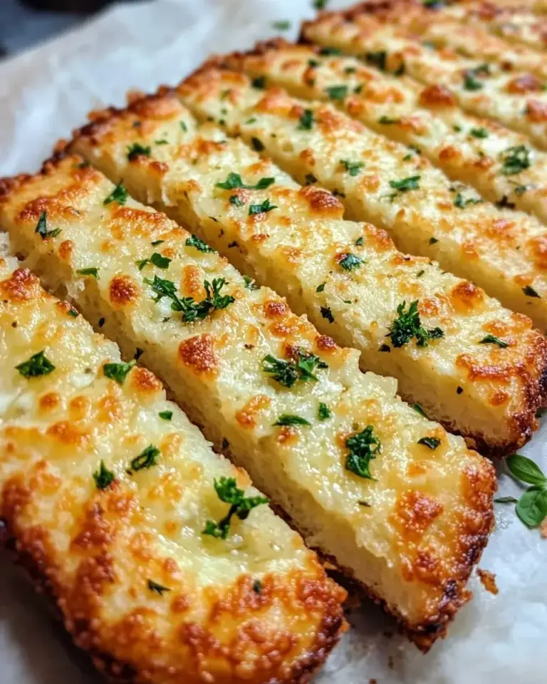 Knoflookbrood trifft auf Low Carb