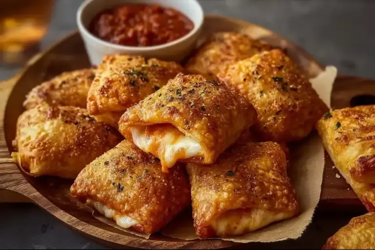 Knusprige Airfryer Pizzarollen schnell einfach