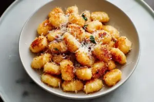 Knusprige Gnocchi aus der Heißluftfritteuse