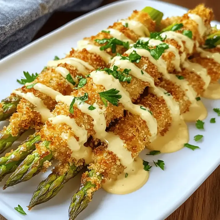 Knuspriger Spargel mit Parmesanpanade – Ein einfaches Rezept