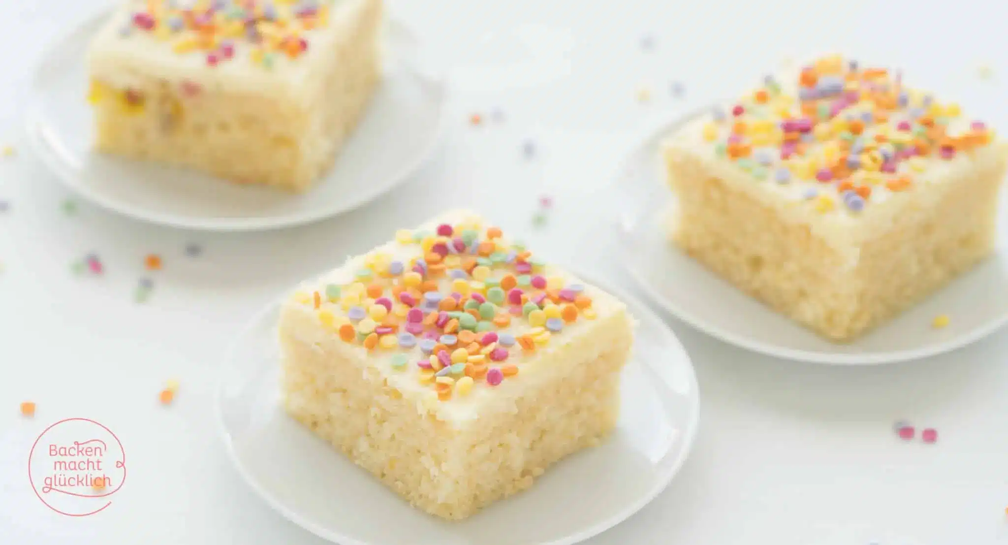 Konfetti Kuchen vom Blech