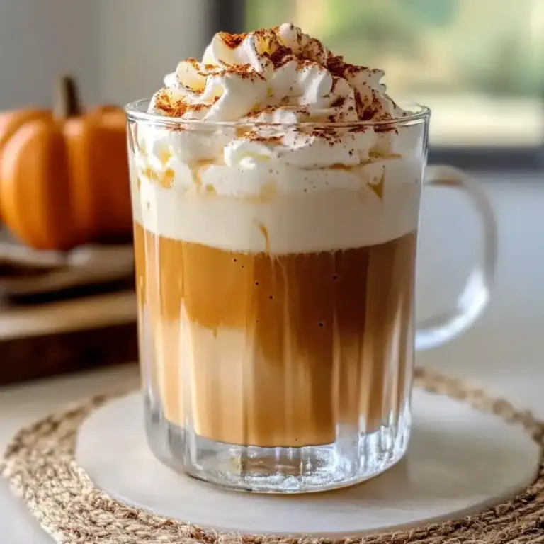 Kürbis-Chai-Eis-Latte – Das perfekte Herbstgetränk