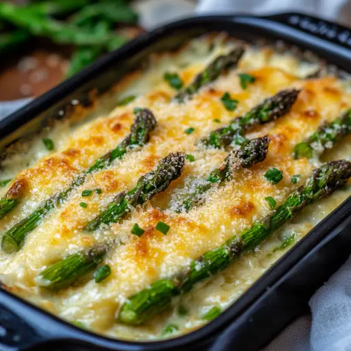 Cheesy Asparagus Casserole – cookingheavenly